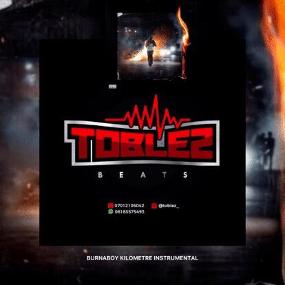 Burna Boy – Kilometre Instrumental (Prod. Toblez)