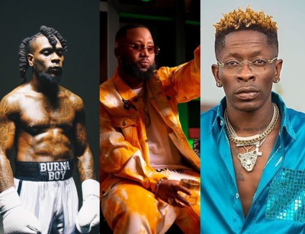 South African rapper Casper Nyovest to organize the 1-on-1 fight between Burna Boy & Shatta Wale