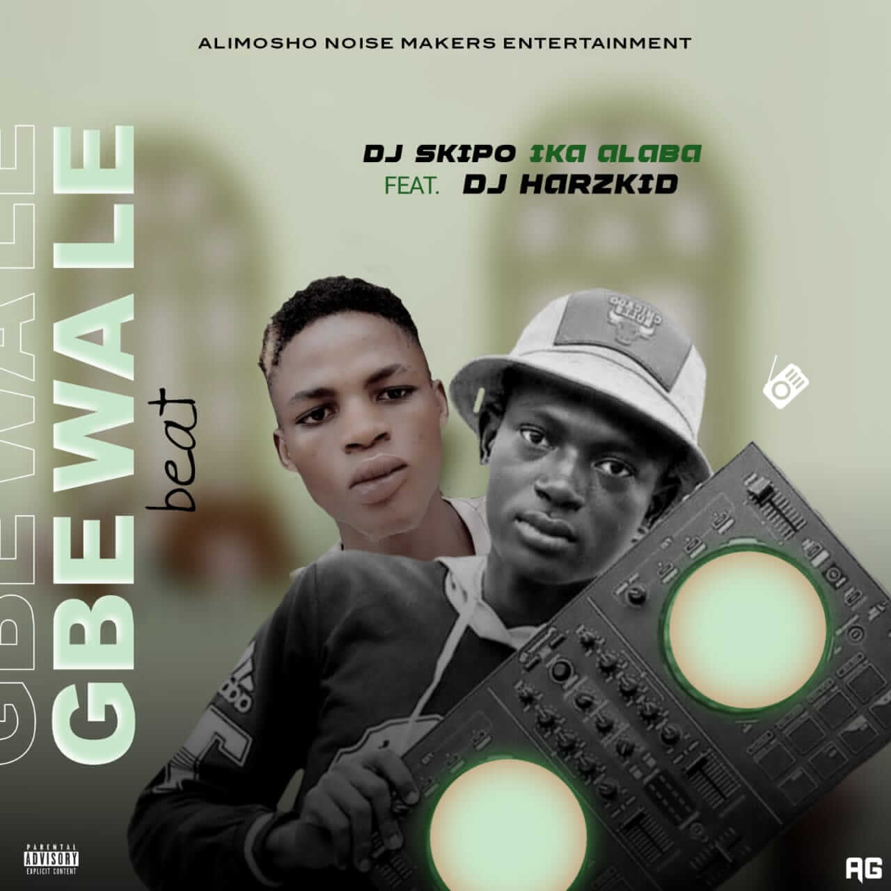 Dj Skipo Ft Dj Harzard - Gbewa le Beat